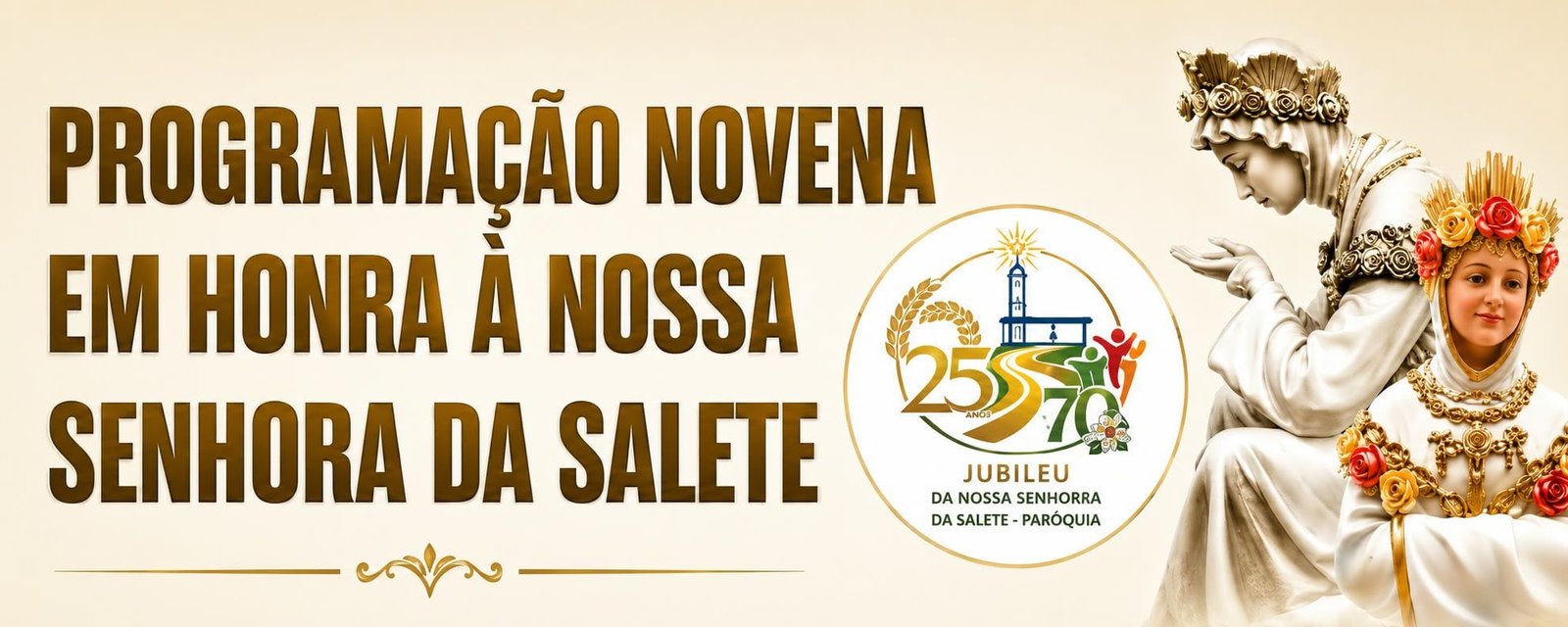 Programação Novena em Honra à Nossa Senhora da Salete